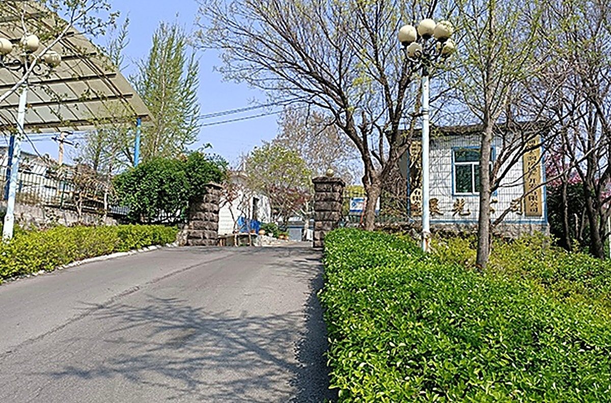 DawnLite FRP factory entrance, Zibo